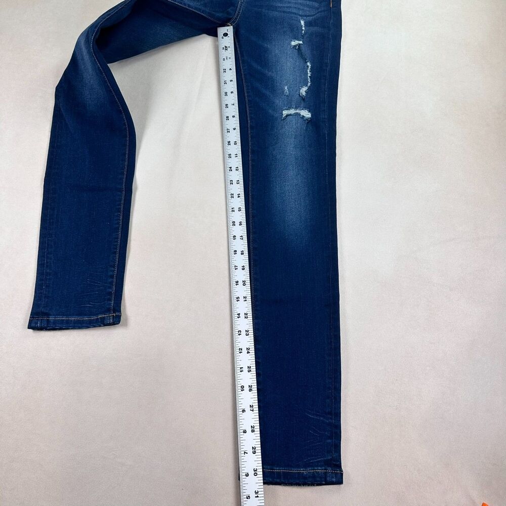 Vervet Women’s Skinny Jeans Size 25 Distressed Stretch Dark Wash VT698 Denim - Picture 2 of 10